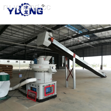 YULONG XGJ560 машина для производства древесных гранул